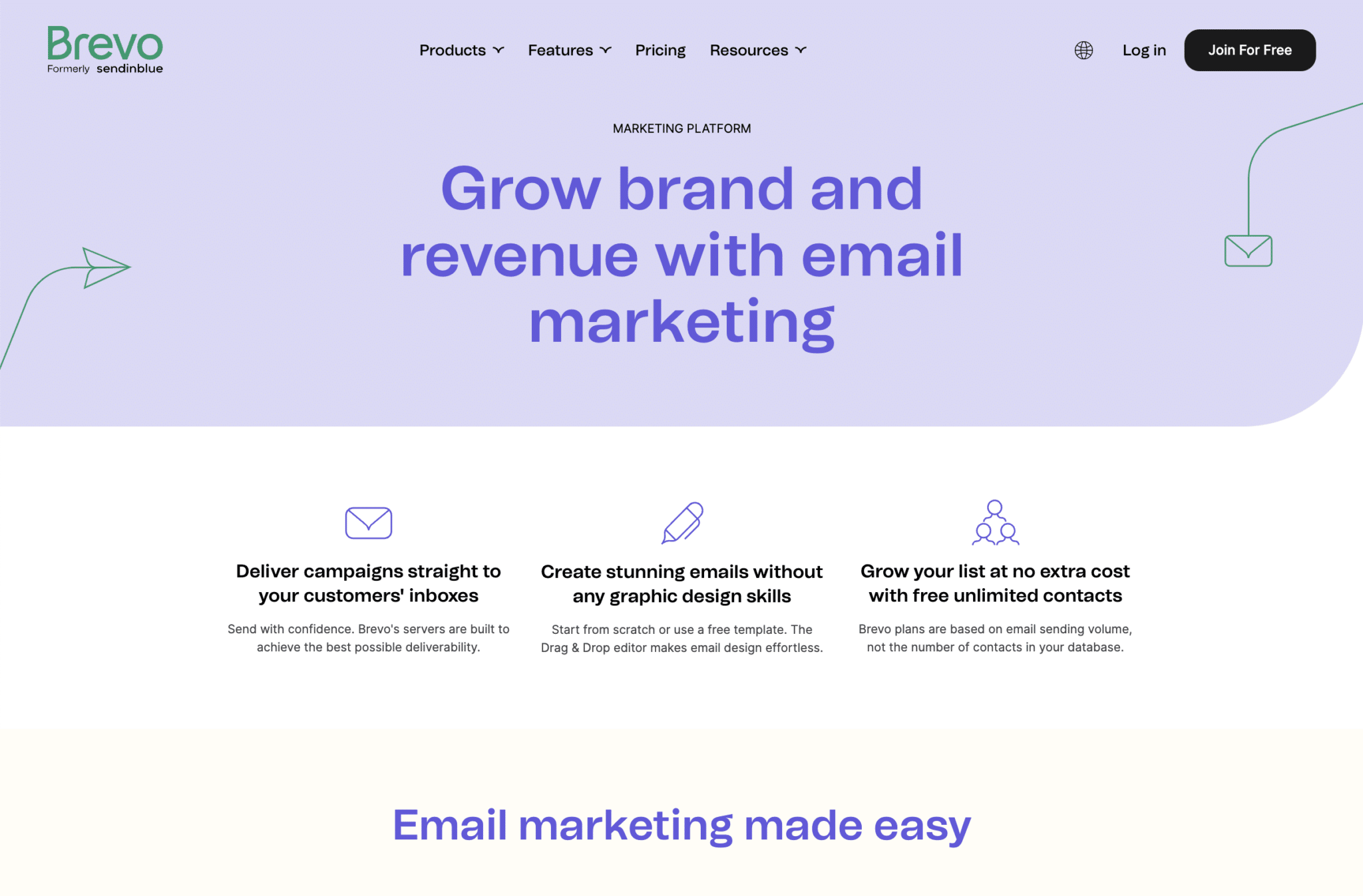 Email marketing with Brevo