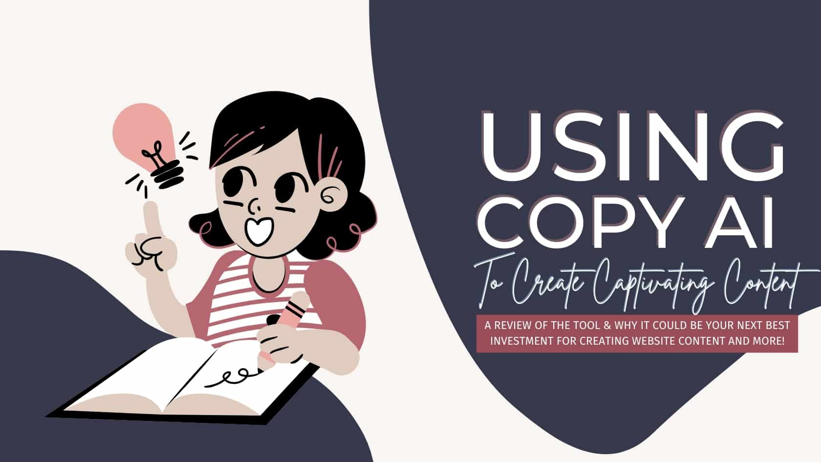 Copy.ai Review | A Review of the tool & why it could be your next best investment for creating website content and more!