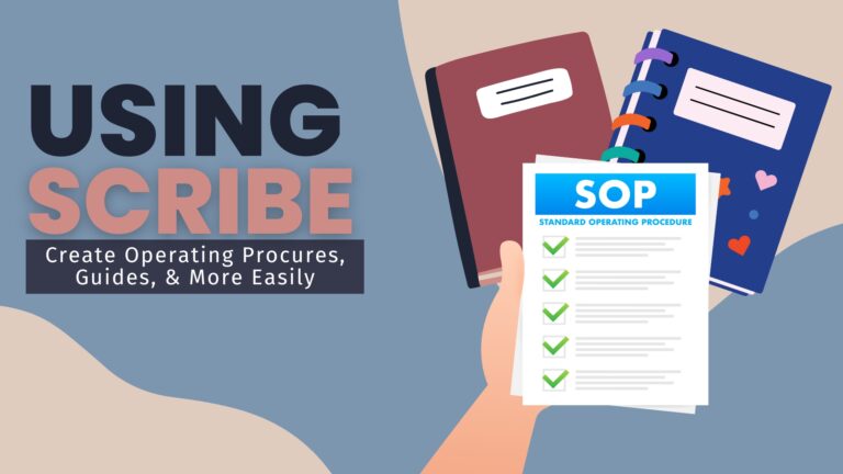 scribe review | a tool for creating step by step guides and operating procedures easily