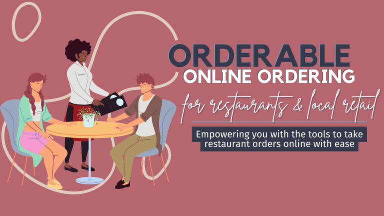 Orderable Online Ordering - for restaurants & local retail