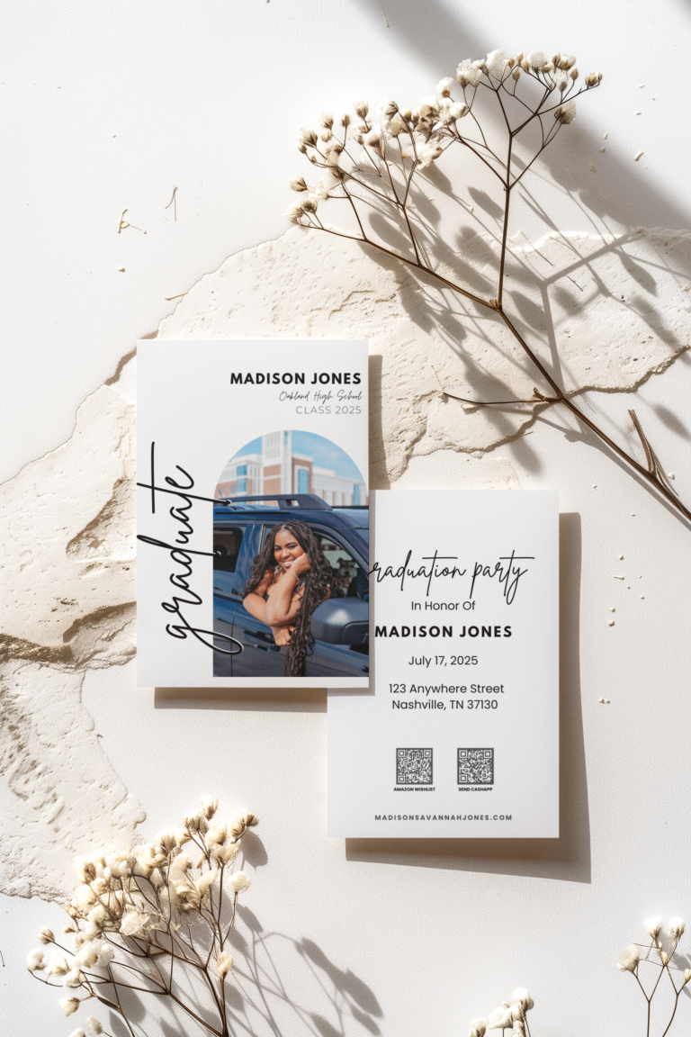 Madison Jones Graduation Invites 3