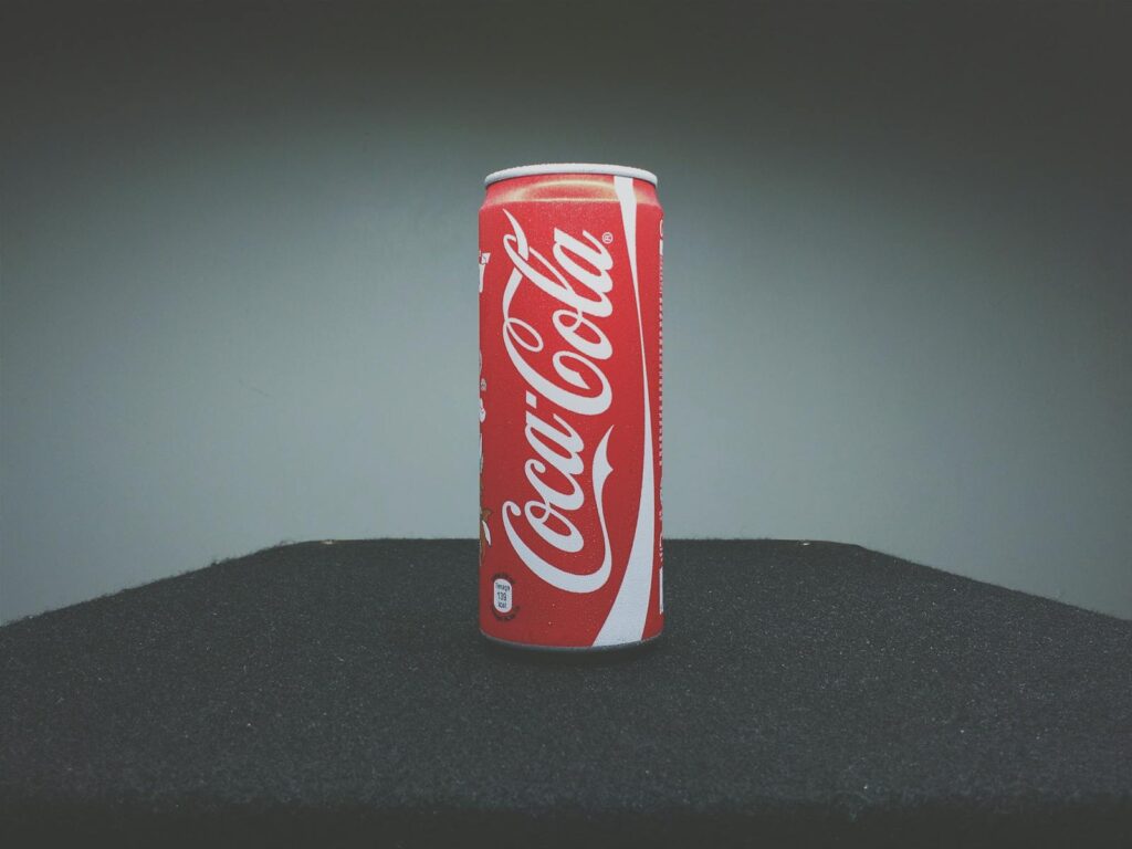 coca cola brand coca cola branding on their pop can