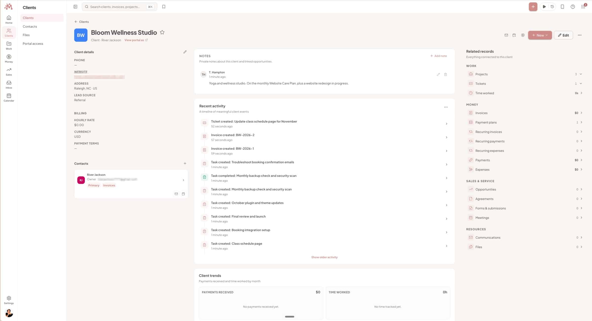 Moxie Client Overview
