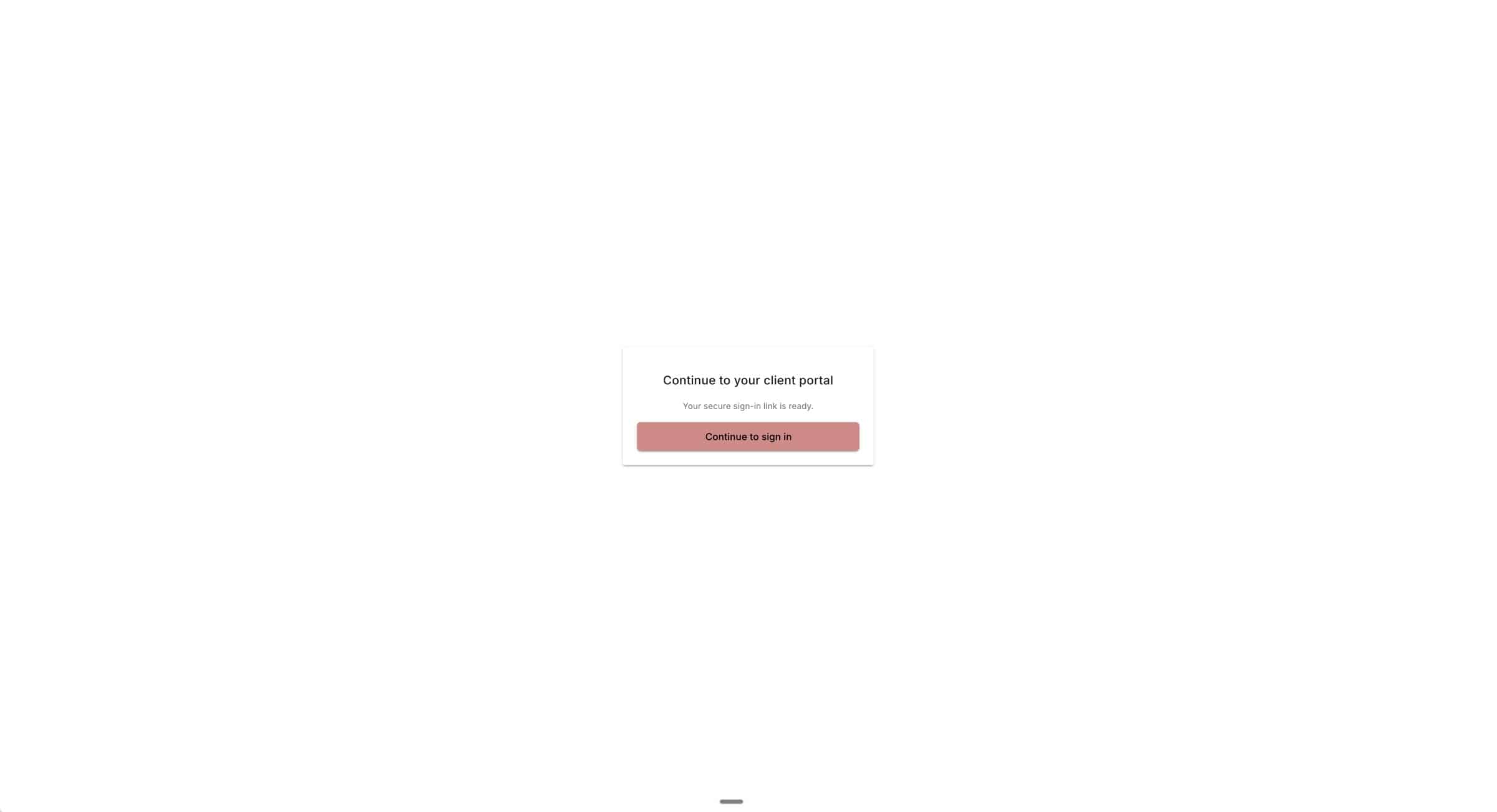 Moxie Client Portal Login Magic Link